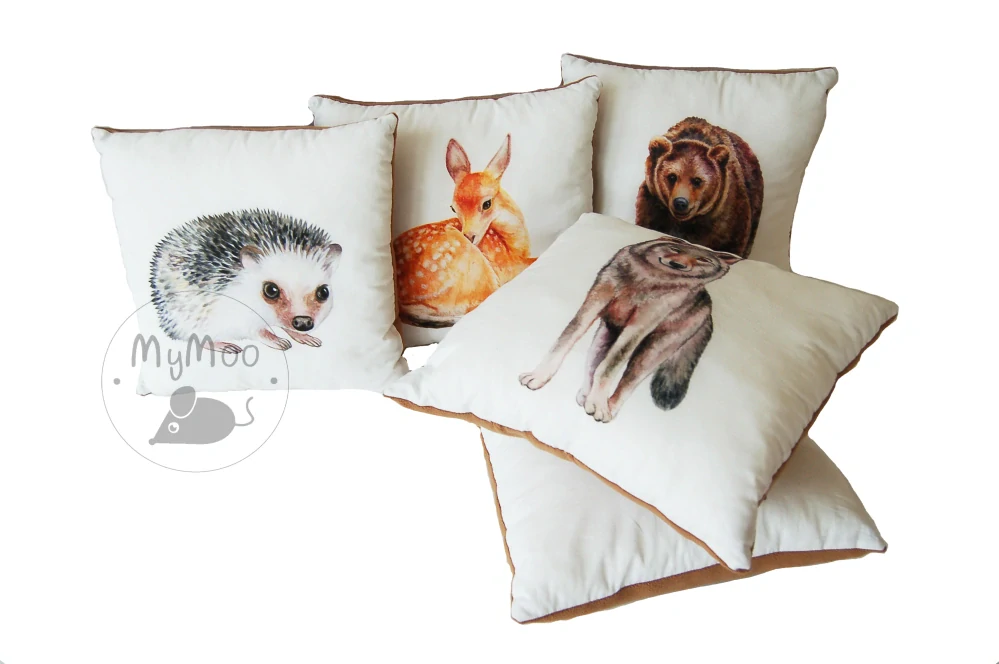 Polštář s ilustrací