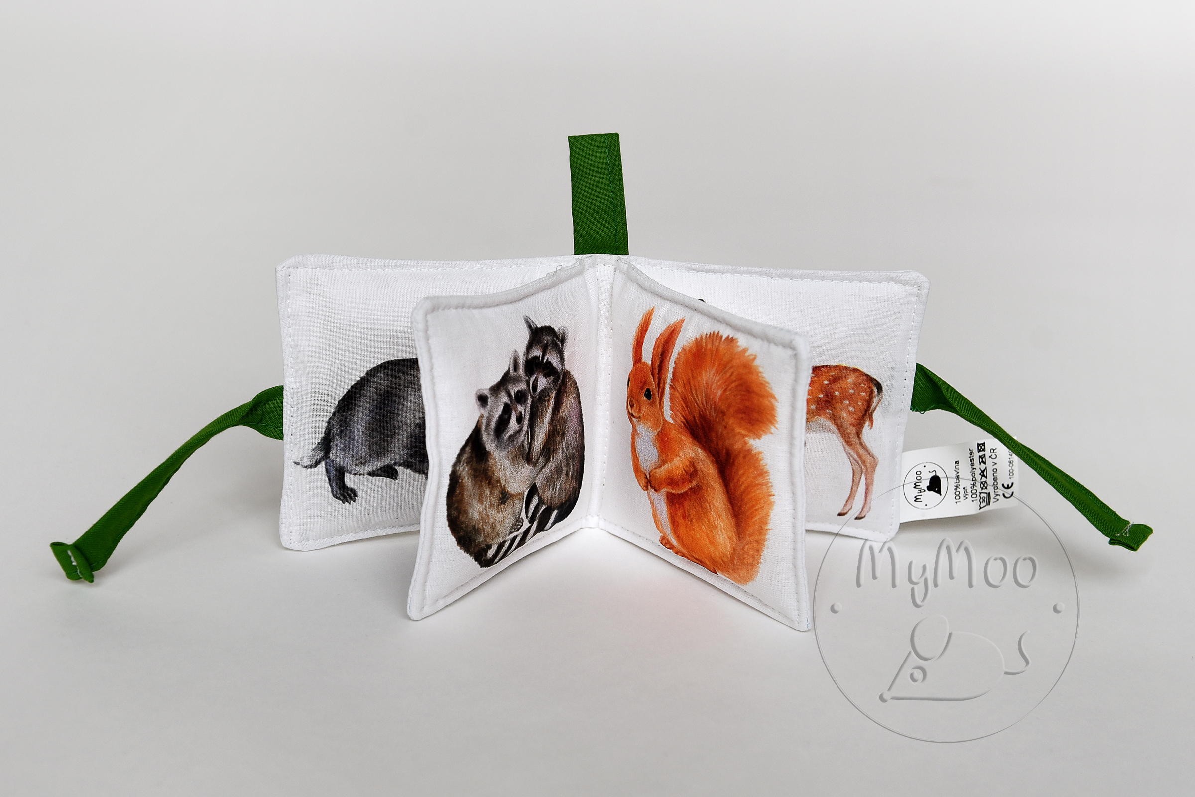 Mini soft book - Procházka lesem