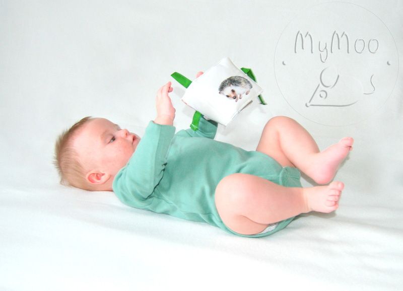 Mini soft book - Procházka lesem